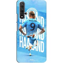 Чехлы с принтом для Huawei Nova 5T Футболист – Erling Haaland