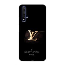 Чехлы Луи Витон для Huawei Nova 5T (AlphaPrint - LOUIS VUITTON) (ремешок LV)