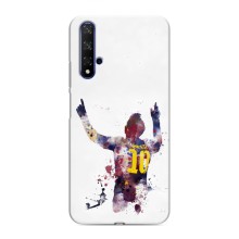 Чехлы Месси для Huawei Nova 5T (AlphaPrint) (Messi Barca)