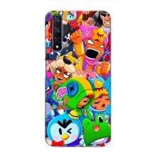 Чехол для Huawei Nova 5T Бравл Старс (VPrint)