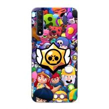 Чехол для Huawei Nova 5T Бравл Старс (VPrint)