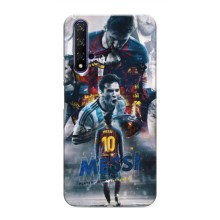 Чехол Месси футболист для Huawei Nova 5T – Коллаж Месси
