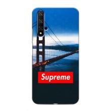 Чехол для Huawei Nova 5T с картинкой Supreme (AlphaPrint)