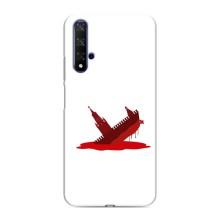 Чехол с принтом (Русский корабль...) для Хуавей Нова 5Т (AlphaPrint) – Кремлевский Корабль