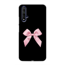 Чохол банти для Huawei Nova 5T – Бант на чорному
