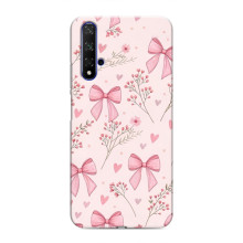 Чохол банти для Huawei Nova 5T – Банти з квітами
