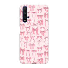 Чохол банти для Huawei Nova 5T – Фон бантики