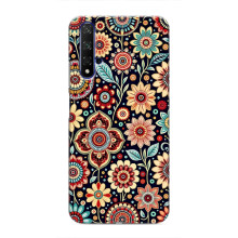 Чохол з принтом Килим для Huawei Nova 5T – Квітковий килим
