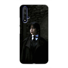 Чехол с дизайном Венздей 2 на Huawei Nova 5T – Уэнсдей в костюме