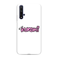 Чехол с персонажем Куроми на Huawei Nova 5T – Лого Куроми