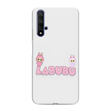 Чехол с принтом Лабубу для Huawei Nova 5T – Логотип Лабубу