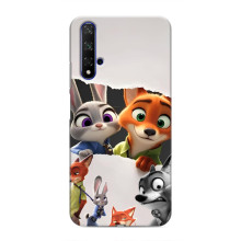 Силіконовий чохол з принтом Зоотрополіс для Huawei Nova 5T