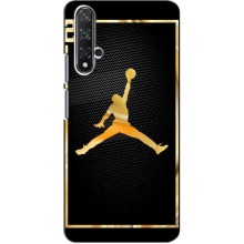 Силиконовый Чехол Nike Air Jordan на Хуавей Нова 5Т (Джордан 23)