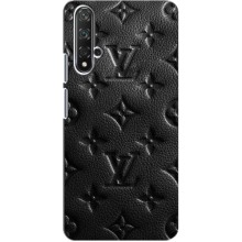 Текстурный Чехол Louis Vuitton для Хуавей Нова 5Т – Черный ЛВ