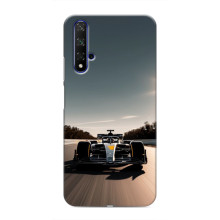 Чехол с прнтом Формула 1 на Huawei Nova 5T – Болід Ф1