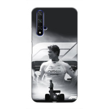 Чехол с прнтом Формула 1 на Huawei Nova 5T – Фон Формула-1