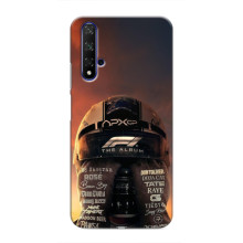 Чехол с прнтом Формула 1 на Huawei Nova 5T – Шолом Ф1