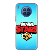 Чехлы Brawl Stars для Huawei Nova 8i (AlphaPrint) – Лого Бравл Старс