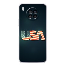 Чехол Флаг USA для Huawei Nova 8i – USA
