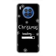 Різдвяні, Святкові Чохли для Хуавей Нова 8і (Christmas loading)