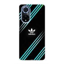 Чехлы Адидас для Huawei Nova 9 SE (AlphaPrint) (Адидас с полосами)