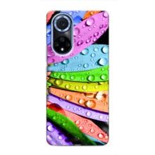 Чехлы (ART) Цветы на Huawei Nova 9 SE (VPrint) (Семицветик)