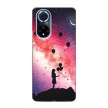 Чехлы для любимой на Хуавей Нова 9 СЕ (VPrint) (С шариками)