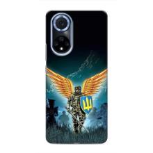 Чехлы с картинкой ЗСУ для Huawei Nova 9 SE (AlphaPrint) (Солдат ЗСУ)