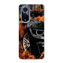 Чехлы с Машинами на Хуавей Нова 9 СЕ (VPrint) (Черная Машина)