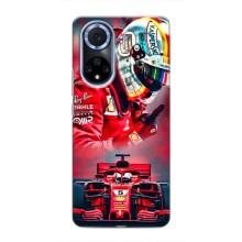 Чехлы с Машинами на Хуавей Нова 9 СЕ (VPrint) (Гонщик)