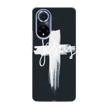 Чехол для Huawei Nova 9 SE (AlphaPrint) - (Христианские) (Иисус)