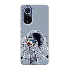Чехол NASA для Huawei Nova 9 SE (AlphaPrint) (Космонавт фото)