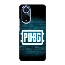 Чехол PUBG для Хуавей Нова 9 СЕ (AlphaPrint) (Лого PUBG)