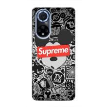 Чехол с Брендами одежды на Хуавей Нова 9 СЕ – Supreme Маус