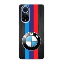 Чехол для Хуавей Нова 9 СЕ - с принтом БМВ (AlphaPrint) (Лого BMW)