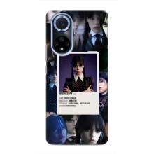 Чохли Венсдей на Huawei Nova 9 SE Уенсдей (AlphaPrint) (колаж Венздей)