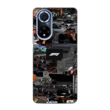 Чехол Формула1 на Huawei Nova 9 SE – Коллаж Ф1