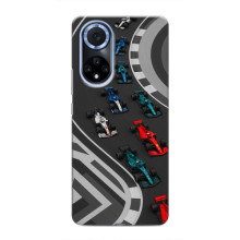 Чехол Формула1 на Huawei Nova 9 SE – Трасса Ф1