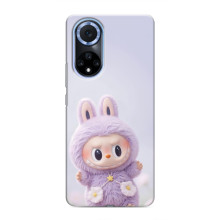 Чохол з принтом Лабубу для Huawei Nova 9 SE – Фіолетовий Лабубу
