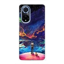 Космические Чехлы для Хуавей Нова 9 СЕ (VPrint) (Галактический вид)