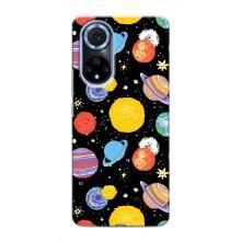 Космические Чехлы для Хуавей Нова 9 СЕ (VPrint) (Рисованные планеты)
