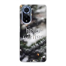 Новорічні, Святкові Чохли для Huawei Nova 9 SE - 2024 год (Hello winter)