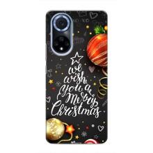 Рождественские Чехлы для Huawei Nova 9 SE (VPrint) (Елочка)