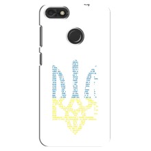 Чохли для Huawei Nova Lite 2017, Y6 Pro 2017, SLA-L22, P9 Lite mini Укр. Символіка (AlphaPrint) (Герб з букв)