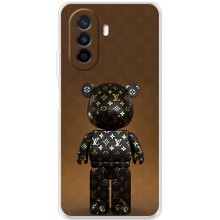 Чехлы для Huawei Nova Y70 - Bearbrick Louis Vuitton (PREMIUMPrint)