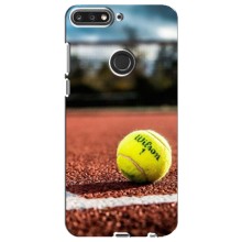 Чехлы с принтом Спортивная тематика для Huawei Nova 2 Lite (Теннисный корт)