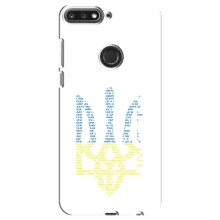 Чохли для Huawei Nova 2 Lite Укр. Символіка (AlphaPrint) (Герб з букв)