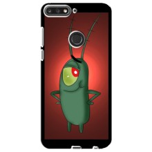Чехол с картинкой "Одноглазый Планктон" на Huawei Nova 2 Lite (Стильный Планктон)