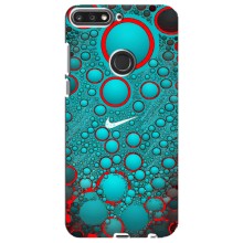 Силиконовый Чехол на Huawei Nova 2 Lite с картинкой Nike (Найк зеленый)