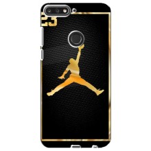 Силиконовый Чехол Nike Air Jordan на Хуавей Нова 2 Лайт (Джордан 23)